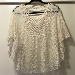 White Lace Blouse